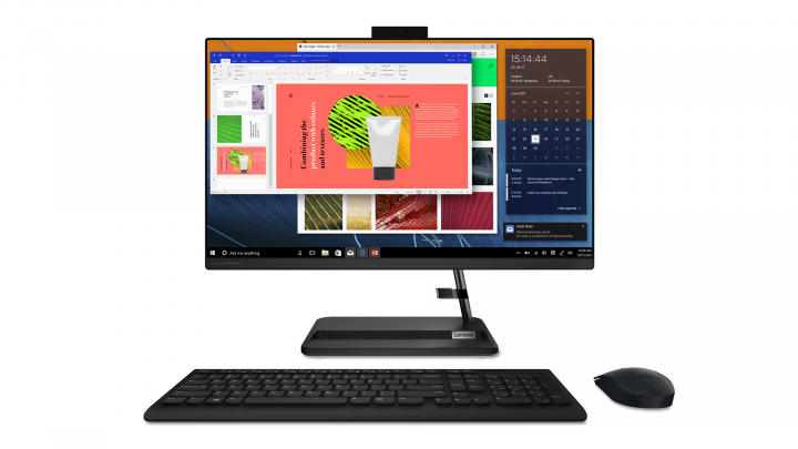 AiO Lenovo IdeaCentre 3 24ALC6 czarny 2