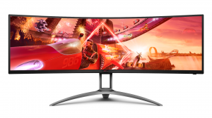 Monitor AOC AG493QCX 49" DFHD VA 144Hz Curved