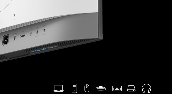 Monitor BenQ PD3226G 9H porty