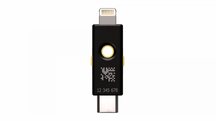 Klucz uwierzytelniający Yubico YubiKey 5Ci USB-CLightning - 8880001067