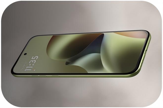 Smartfon Motorola moto g67 oliwkowy 5