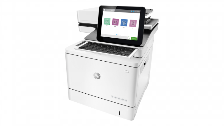 Color LaserJet Enterprise Flow M578c przód lewo