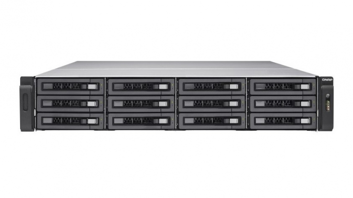 Serwer NAS QNAP TES-1885U-D1531-16GR - widok frontu