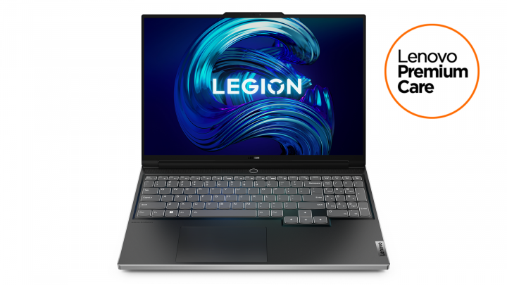 Laptop Lenovo Legion S7 16IAH7 Onyx Grey premium care - widok frontu