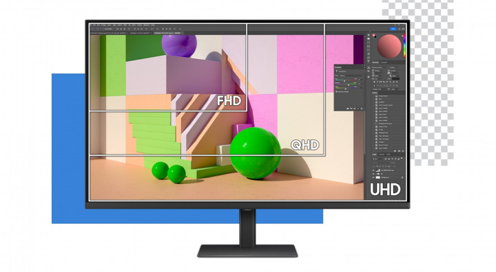 Monitor Samsung ViewFinity S8 LS37D800EAUXEN rozdzielczość