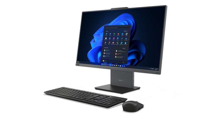 Komputer AiO Lenovo ThinkCentre neo 50a 27 Gen 5 W11P Luna Grey (wireless keyb+mouse) 2