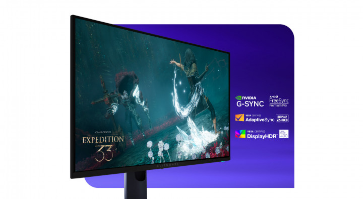 Monitor Dell Alienware AW2725Q 210-BQWV system