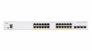 Switch Cisco CBS350-24FP-4G-EU 24-port GE PoE+ 370W 4x1Gb SFP