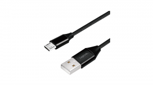 Kabel LogiLink USB 2.0 - microUSB 0,3m CU0143