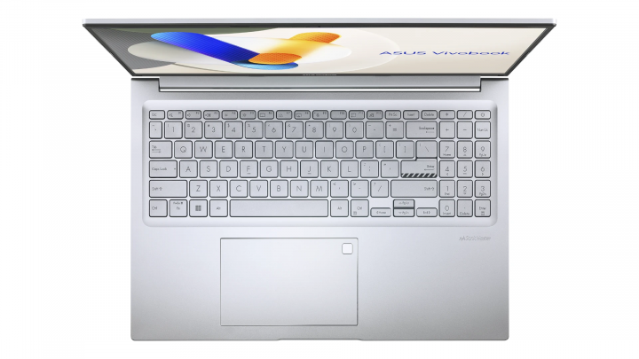 Laptop ASUS Vivobook 16 X1605VA NoOS Cool Silver FPR widok z góry
