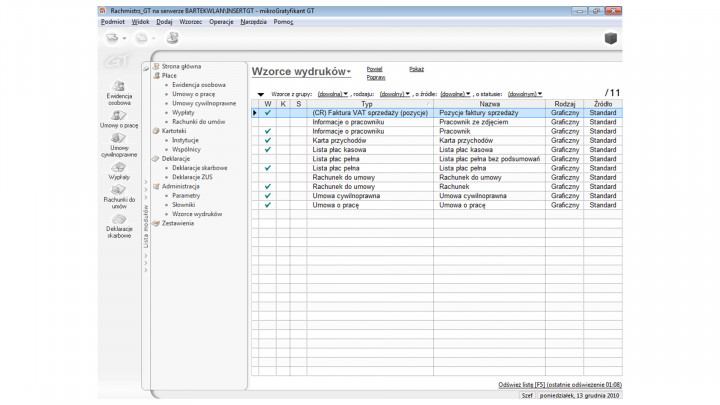 Rachmistrz GT - Licencja wielostanowiskowa 2