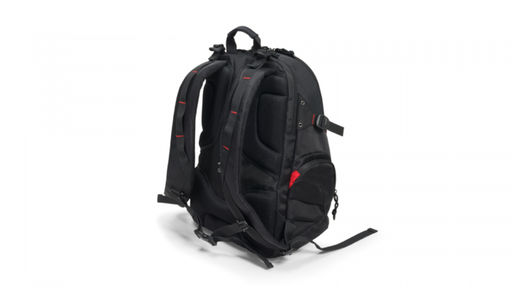 Plecak do laptopa DICOTA E-Sports D31156 173 czarny - tył prawa strona