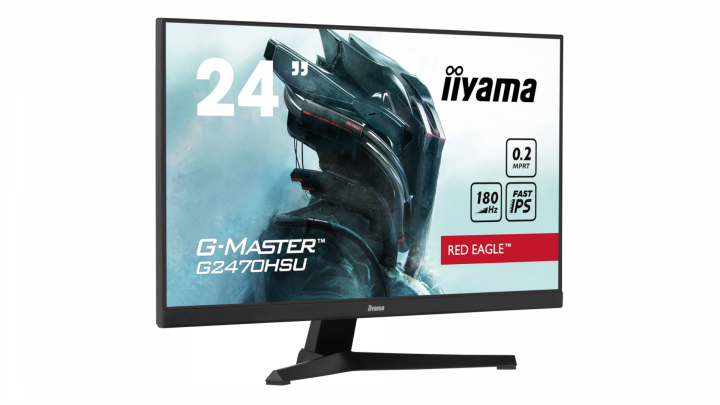 Monitor IIYAMA G-Master G2470HSU-B6 - widok frontu