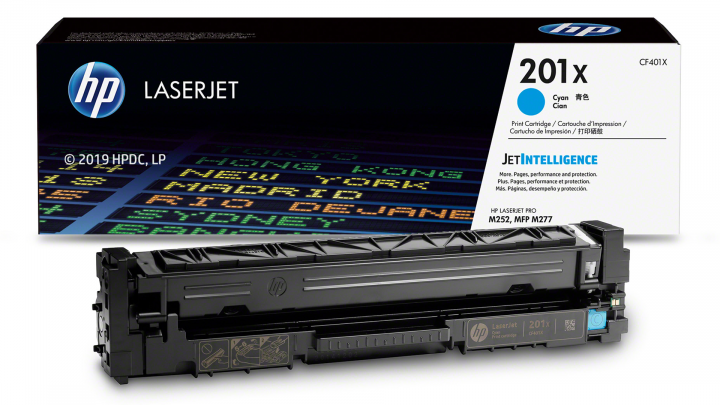 Toner HP 201X błękitny CF401X