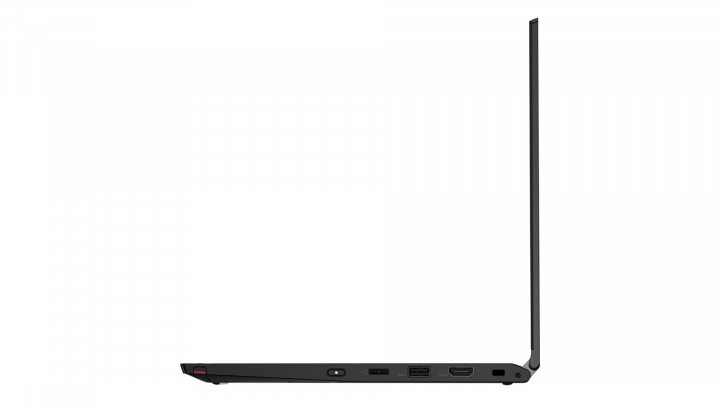 Laptop Lenovo ThinkPad L13 Yoga G2 czarny W10P widok prawej strony2