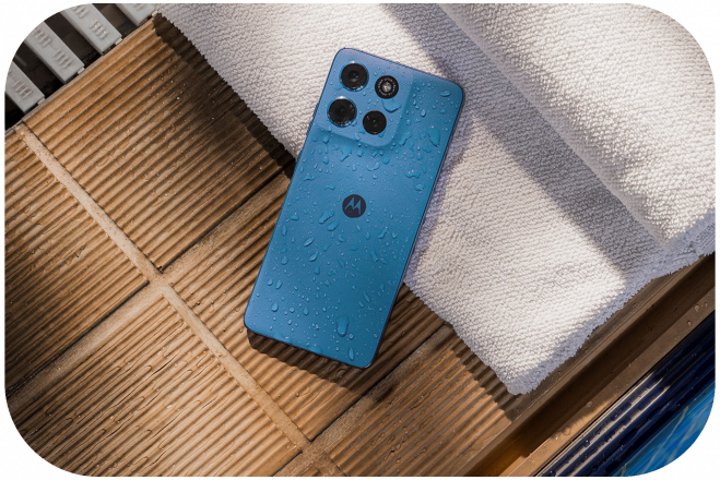 Smartfon Motorola moto g17 Power Błękitny 7