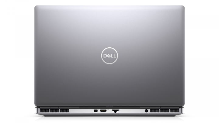 Mobilna stacja robocza Dell Precision 7550 szary - widok klapy