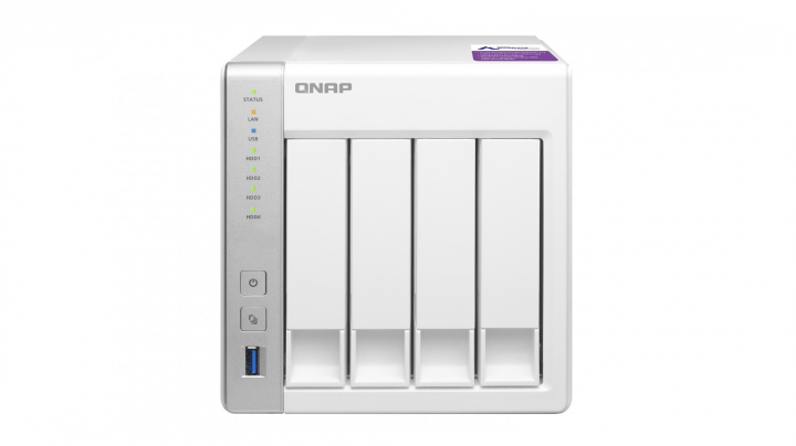 Serwer NAS QNAP TS-431P - widok frontu