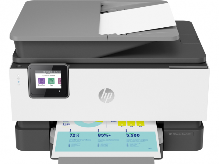 Urządzenie wielofunkcyjne atramentowe HP OfficeJet Pro 9013 - widok frontu