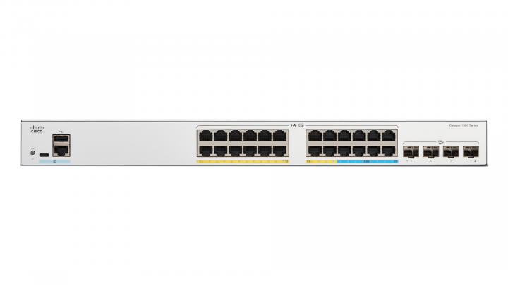 Switch Cisco C1300-24MGP-4X 16-port GE 8-port 2,5GE PoE+ 375W 4x10Gb SFP+ 2