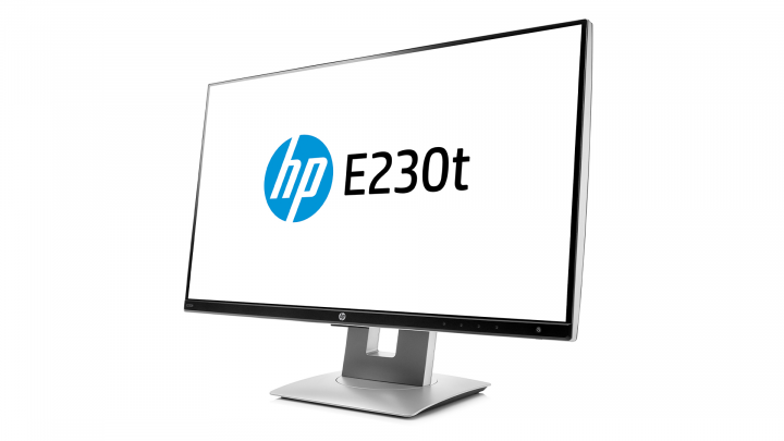 Monitor HP E230t W2Z50AA EliteDisplay z dotykowym ekranem - widok frontu prawej strony