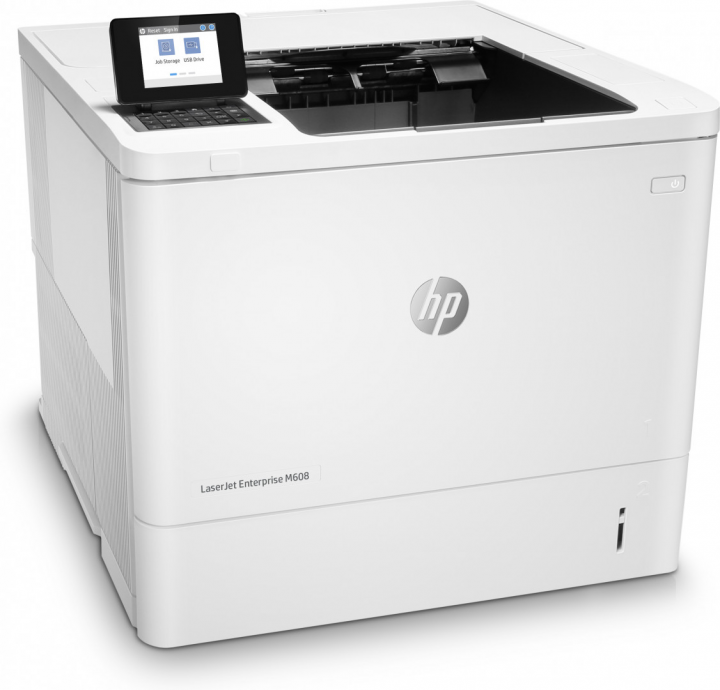 Drukarka laserowa monochromatyczna HP LaserJet Enterprise M608dn - K0Q18A - widok frontu lewej strony