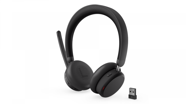 Słuchawki bezprzewodowe Lenovo Dual-Mode ANC 6550 (USB-A, Teams) 4XD1S19777 4