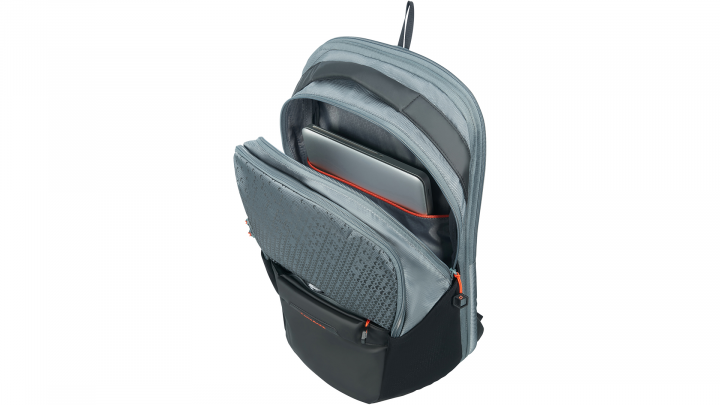 Plecak do laptopa Samsonite Hexa-Packs 156 CO5-38-003 szary - otwarty