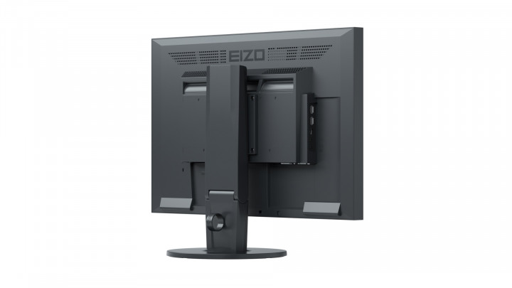 Monitor EIZO FlexScan EV2430 czarny - widok z tyłu prawej strony