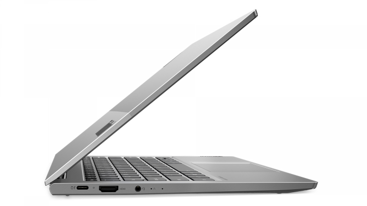 Laptop Lenovo ThinkBook 13s G2 szary - widok lewej strony1