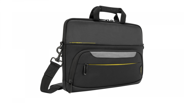 Torba do laptopa Targus CityGear 14 TSS866GL czarna - przód front lewy