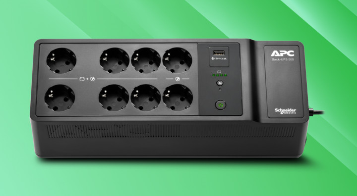 Zasilacz UPS APC be500g2-gr 500VA 2