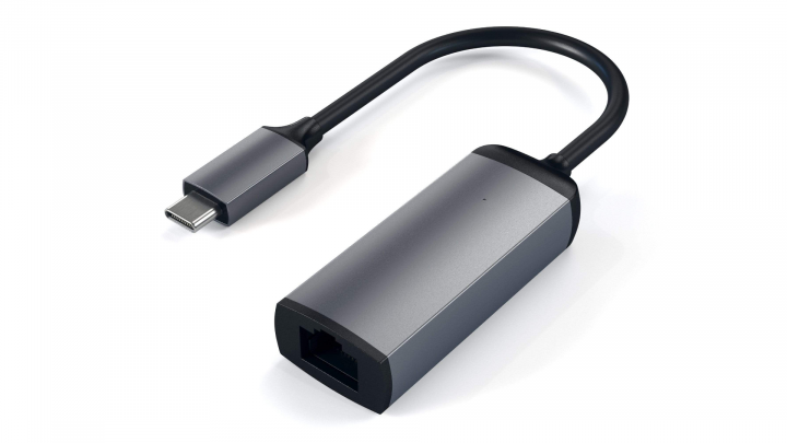 Adapter Satechi Type-C to Gigabit Ethernet gwiezdna szarość - ST-TCENM