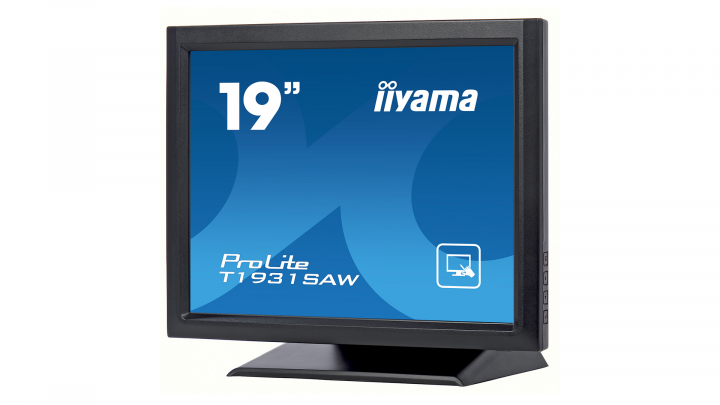 Monitor z dotykowym ekranem IIYAMA ProLite T1931SAW-B5 - widok frontu prawej strony