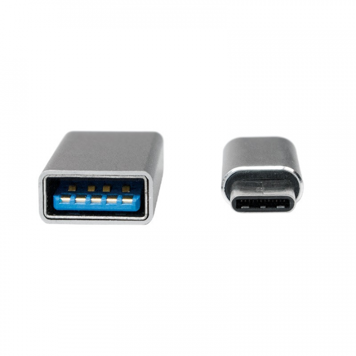 Adapter LogiLink USB-C - USB 3.0 microUSB AU0040 - widok frontu