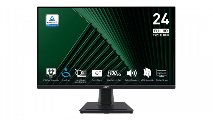 Monitor MSI PRO MP245G 23,8" FHD 100Hz
