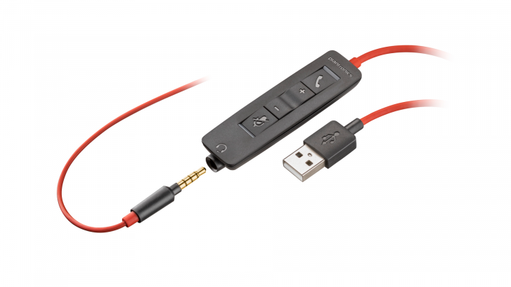 Słuchawki przewodowe Poly Blackwire C3215 USB-A 3