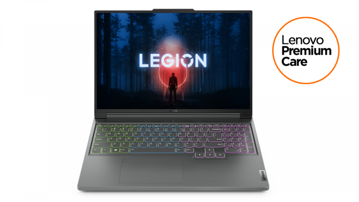 Laptop Lenovo Legion Slim 5 16APH8 Storm Grey (4-Zone RGB Backlit) premium care 