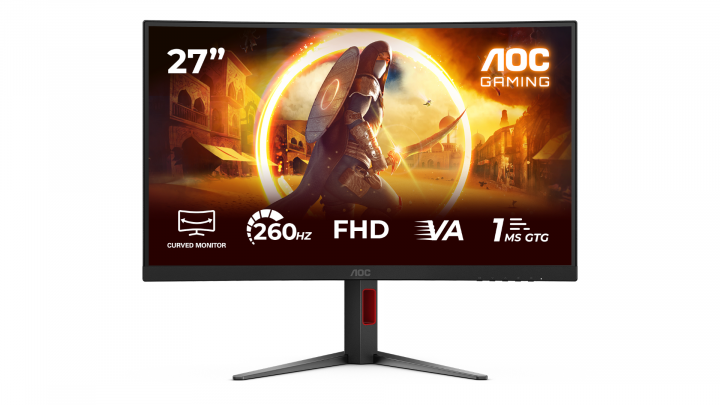 Monitor AOC C27G4Z2 27" Curved Fast VA FHD 260Hz