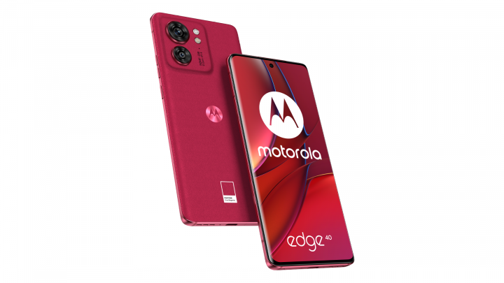 Smartfon Motorola edge 40 Viva Magenta 3