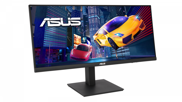 Monitor Asus VP349CGL - widok frontu prawej strony