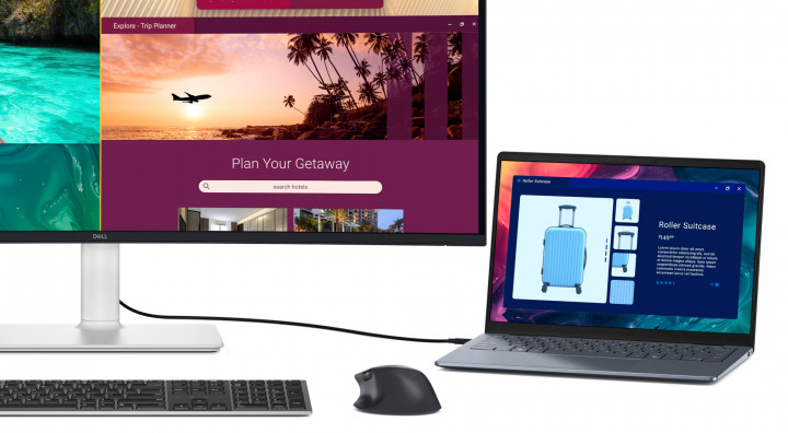 Monitor Dell 34 Plus S3425DW 210-BQWR podłączenie