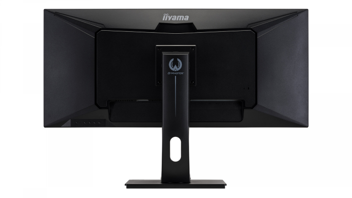Monitor IIYAMA G-Master GB3461WQSU-B1 czarny - widok z tyłu