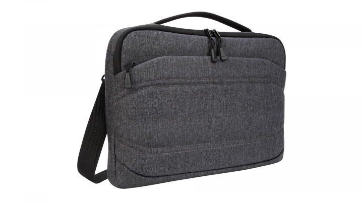 Torba do laptopa Targus Groove 13 TSS979GL charcoal - przód lewej strony