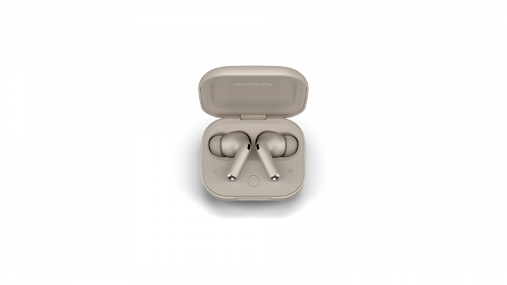 Słuchawki bezprzewodowe Motorola Moto Buds+ Beach Sand PG38C05742