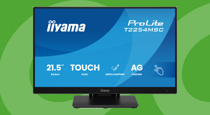 monitor iiyama ProLite T2254MSC-B2AG front