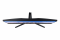 Monitor Samsung LU28R550 czarny - widok z góry