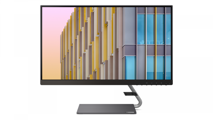 Monitor Lenovo Q24h-10 szary - widok frontu3