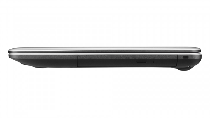 Laptop Asus VivoBook X543MA srebrny - widok prawej strony