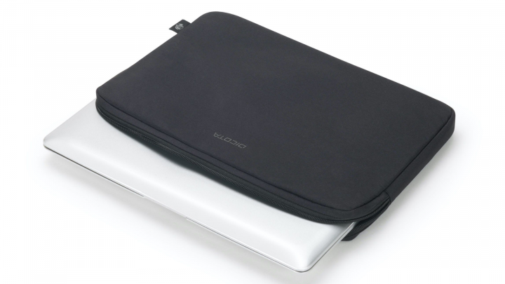 Etui do laptopa DICOTA Eco Sleeve BASE 133 D31824 czarne - otwarta